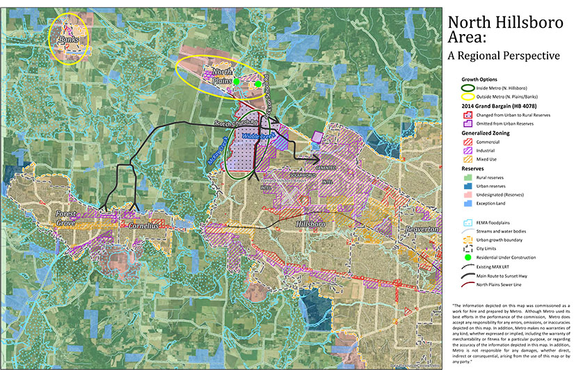 Northwest Hillsboro Regional Perspective